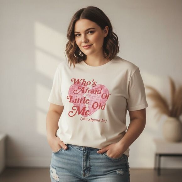 Taylor Swift "Who's Afraid of Little Old Me?" Unisex T-Shirt 5XL - Picture 2 of 4